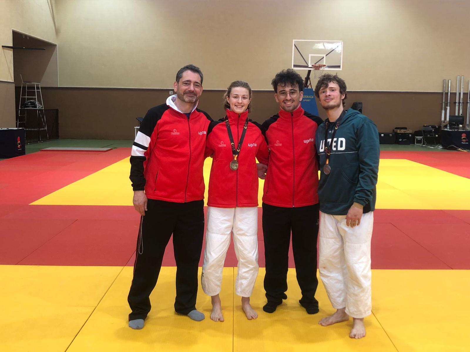 Dos medallas en el Campeonato de Espa&ntilde;a de Judo Universitario. 13-05-23